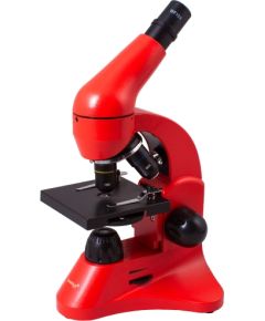 Mikroskops ar Eksperimentālo Komplektu K50 Levenhuk Rainbow 50L Oranž krāsā 40x - 800x