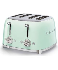 SMEG TSF03PGEU 50's Style Aesthetic Tosteris 4x4 Glossy Pastel green