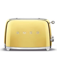 SMEG TSF01GOEU 50's Style Tosteris Glossy Gold