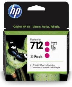 HP Ink No.712 Magenta tri-pack (3ED78A)