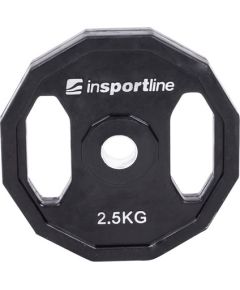 Gumijas pārklājums 30mm inSPORTline Ruberton 2,5kg Svaru ripas un stieņi