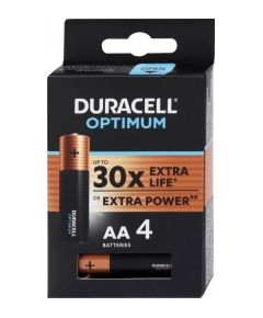 Duracell Optimum AA Alkaline 4pack