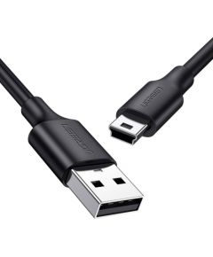 USB to Mini USB Cable UGREEN US132, 0.25m (black)