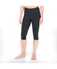 Mico Woman 3/4 Running Tights / Melna / XS