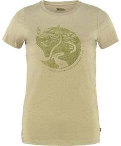 Fjallraven Arctic Fox Print T-Shirt W / Bēša / XS