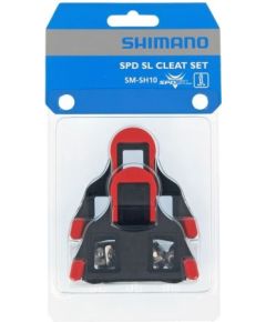 Shimano SPD-SL SM-SH10 Road No Clearance / Sarkana / Melna