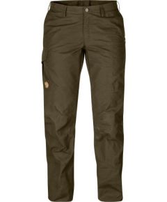 Fjallraven Karla Pro Trousers Curved Woman / Tumši zaļa / 46