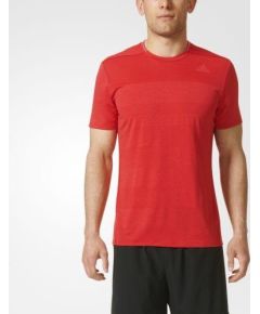 Adidas M SN Short Sleeve T-Shirt / Sarkana / L