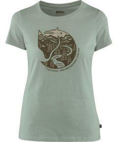 Fjallraven Arctic Fox Women’s T-Shirt / Gaiši zaļa / XS