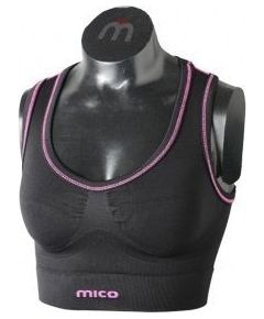 Mico Woman Compression Bra / Melna / XXS / XS