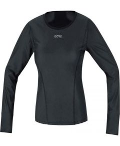 Gore Wear Base Layer Widstopper Lady Thight Long Shirt / Melna / 42/L