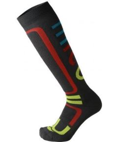 Mico Performance Snowboard Sock Medium / Melna / Zila / 38-40