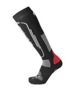 Mico Super Thermo Antartica Ski Sock In Primaloft / Melna / 44-46