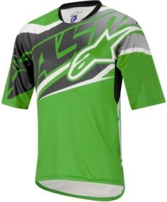 Alpinestars Sight SS Jersey / Pelēka / Zaļa / M