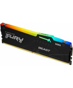 Kingston Fury Beast RGB 8 GB, DDR5, 5200 MHz, PC/server, Registered No, ECC No, 1x8 GB