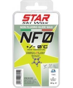 Star Ski Wax NF0 [+/- 0 C°] Non Fluoro Cera-Flon Wax 60g / +/- 0 C°