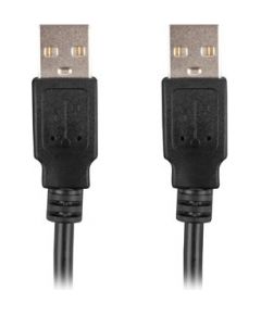 Lanberg cable USB-A M/M 2.0 1.0 m black