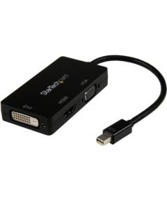 Adapteris Startech 3-in-1 Mini DisplayPort to VGA DVI or HDMI Converter