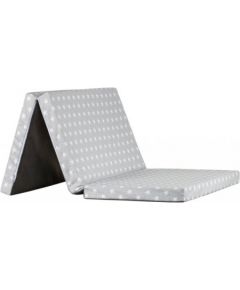 Saliekams matracis 120x60 cm GREY STARS (299)