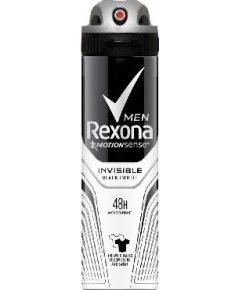 Rexona  Motion Sense Men Dezodorant spray Invisible Black & White 150ml