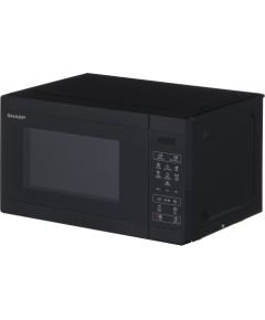 Sharp YC-MS02E-B microwave Countertop Solo microwave 20 L 800 W Black