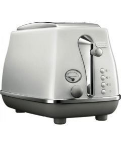 DELONGHI CTOC2103.W Icona Capitals Toaster, White