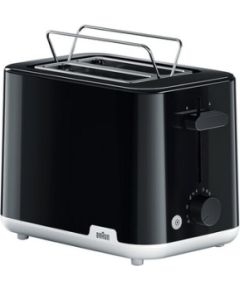 BRAUN HT 1010 BK Black Breakfast Toaster