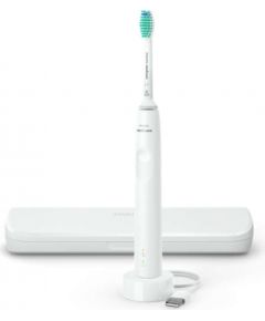 PHILIPS HX3673/13 3100 Sonic elektriskā zobu birste, balta