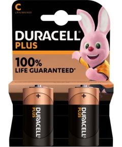 Duracell Plus MN1400 C, Alkaline, 2 pc(s)