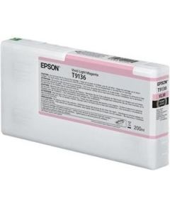 Epson T9136 Ink Cartridge, Light Magenta