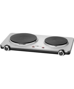 Clatronic Stainless steel double hotplate