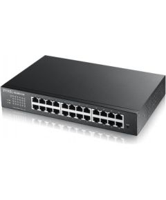 ZYXEL GS1900-24E V3, 24-PORT GBE L2 SMART SWITCH, DESKTOP, FANLESS