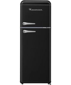 Retro fridge Ravanson LKK210RB black