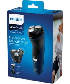 Philips S1121/41 men's shaver Rotation shaver Black