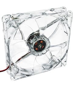 Akyga AW-12A-BR computer cooling component Computer case Fan 12 cm 1 pc(s) Transparent