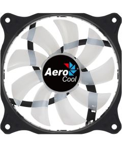 Aerocool COSMO12FRGB PC Fan 12cm LED RGB Molex Connector Silent Black