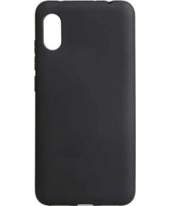 Fusion soft matte case silikona aizsargapvalks Xiaomi Redmi 9A / 9AT melns