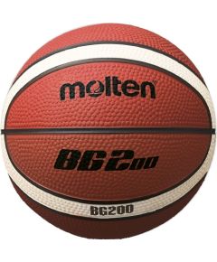 Баскетбольный мяч cувенирный MOLTEN B1G200, резиновый размер 1