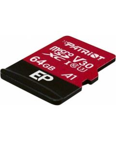 PATRIOT PEF64GEP31MCX Patriot EP Series 64GB MICRO SDXC V30 up to 100MB/s