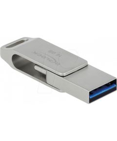 DELOCK USB 3.2 Gen 1 Memory Stick 16GB - Metal Housing USB Flash atmiņas