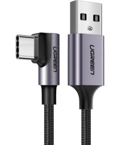 Angular USB-C cable UGREEN US284, 3A , 3m (black)