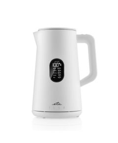Tējkanna ETA Kettle Elsa ETA559790010 Electric, 1800 W, 1.5 L, Stainless steel, 360° rotational base, White