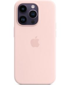 Apple iPhone 14 Pro Silicone Case with MagSafe Chalk Pink