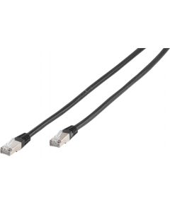 Vivanco network cable CAT 6 2m, black (45316)