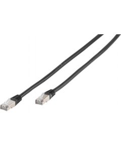 Vivanco сетевой кабель CAT 6 1 м, черный (45315)