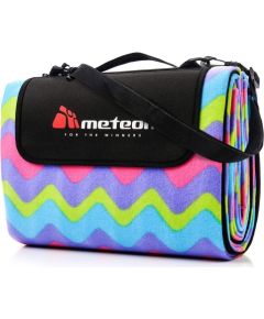 Piknika paklājiņš METEOR XL 180x200 cm multicolour zigzag Dažādi piederumi tūrismam