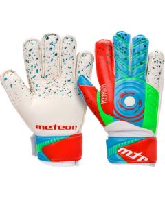 Vārtsargu cimdi Meteor Defence 4 white Futbolam