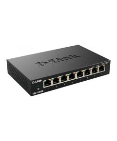 D-Link Switch DGS-1008D Unmanaged, Desktop, 1 Gbps (RJ-45) ports quantity 8, Power supply type Single