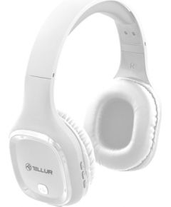 Tellur Bluetooth Over-Ear Headphones Pulse white