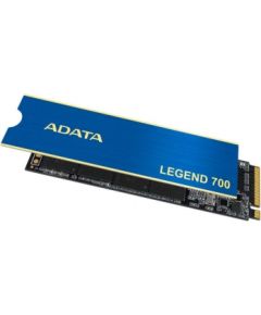 ADATA LEGEND 700 512 GB, SSD form factor M.2 2280, SSD interface PCIe Gen3x4, Write speed 1600 MB/s, Read speed 2000 MB/s, Bulk